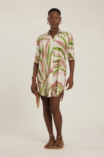 Chemisier Básico Foliage