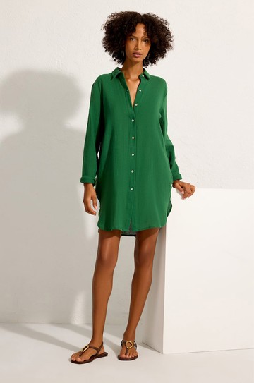 Chemisier Easy Verde Inhotim