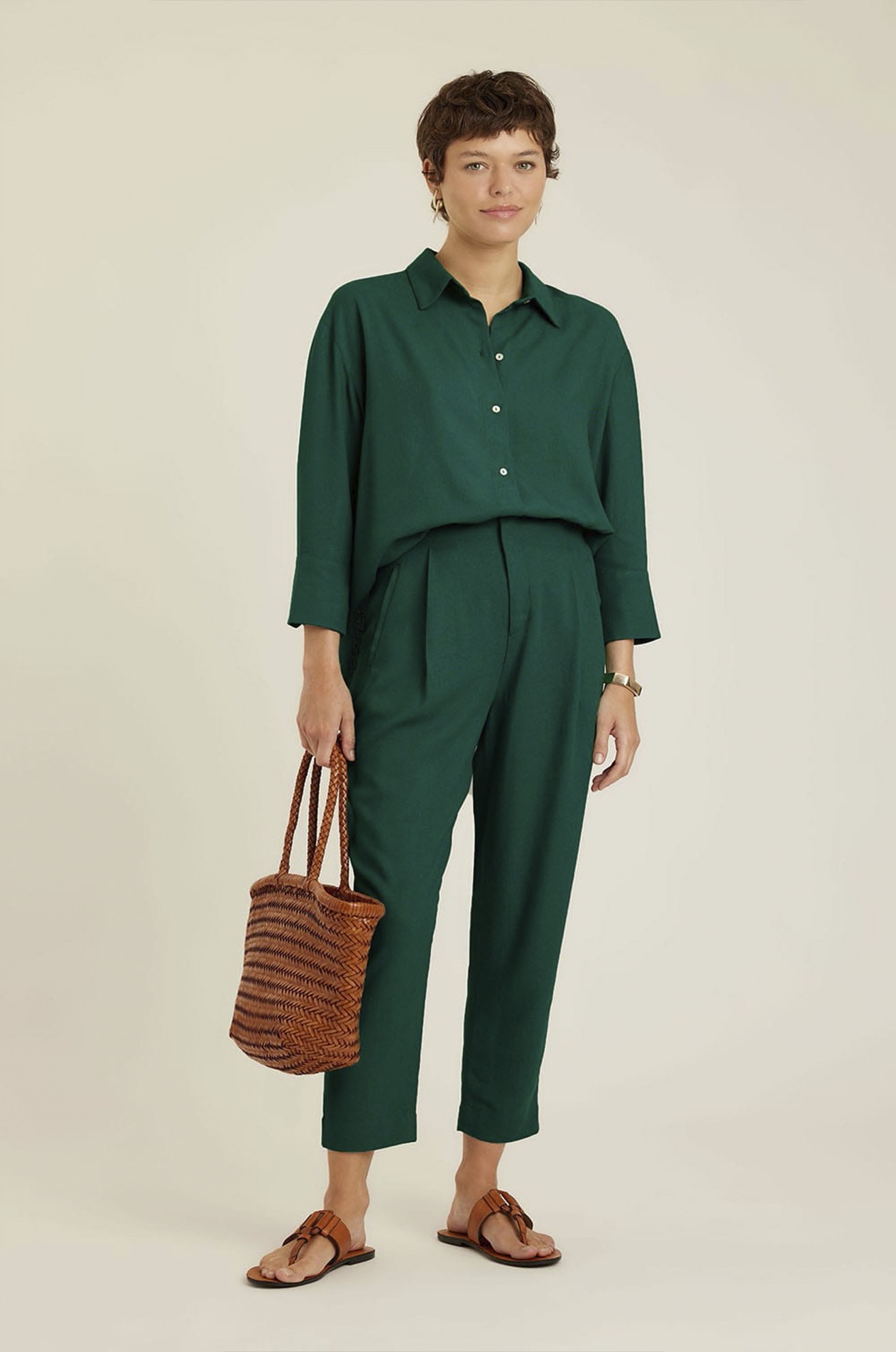 Calça Alfaiataria Floresta