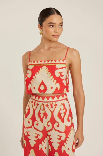 Top Decote Cruzado Turquia