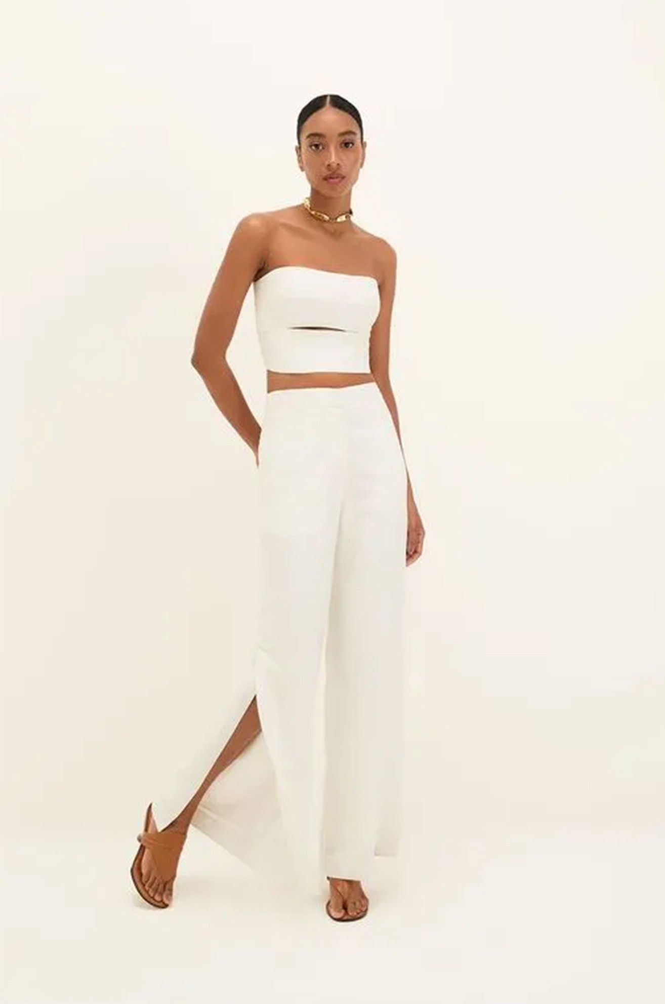 Calça Tacy Off White