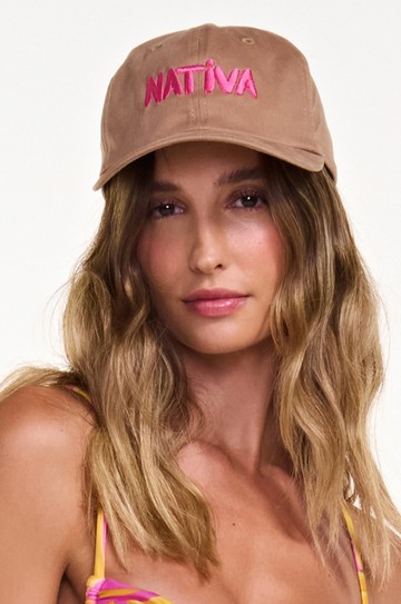 Boné Nativa Caramelo