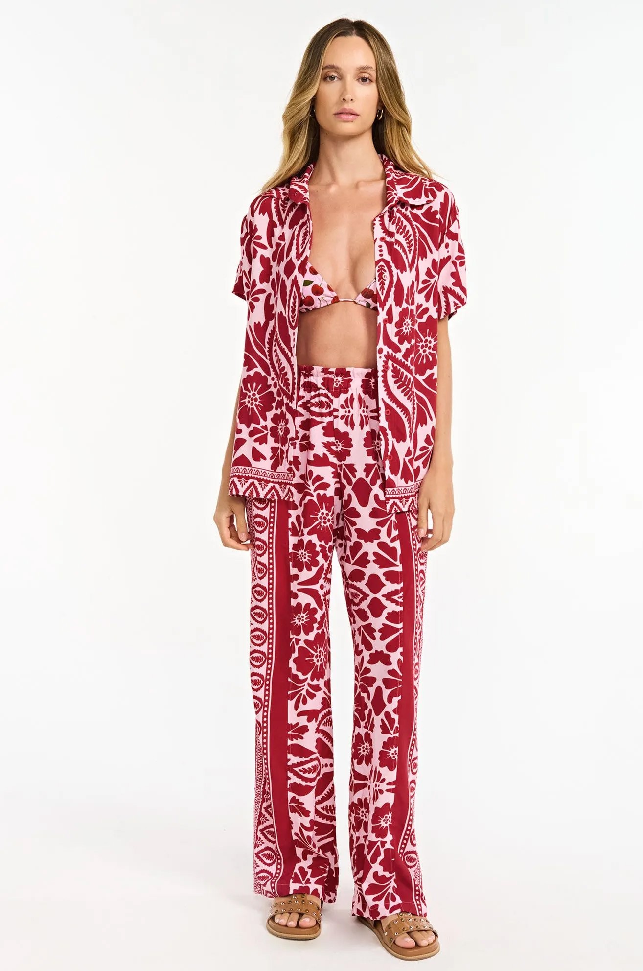 Calça Leandra Floral Amalfi