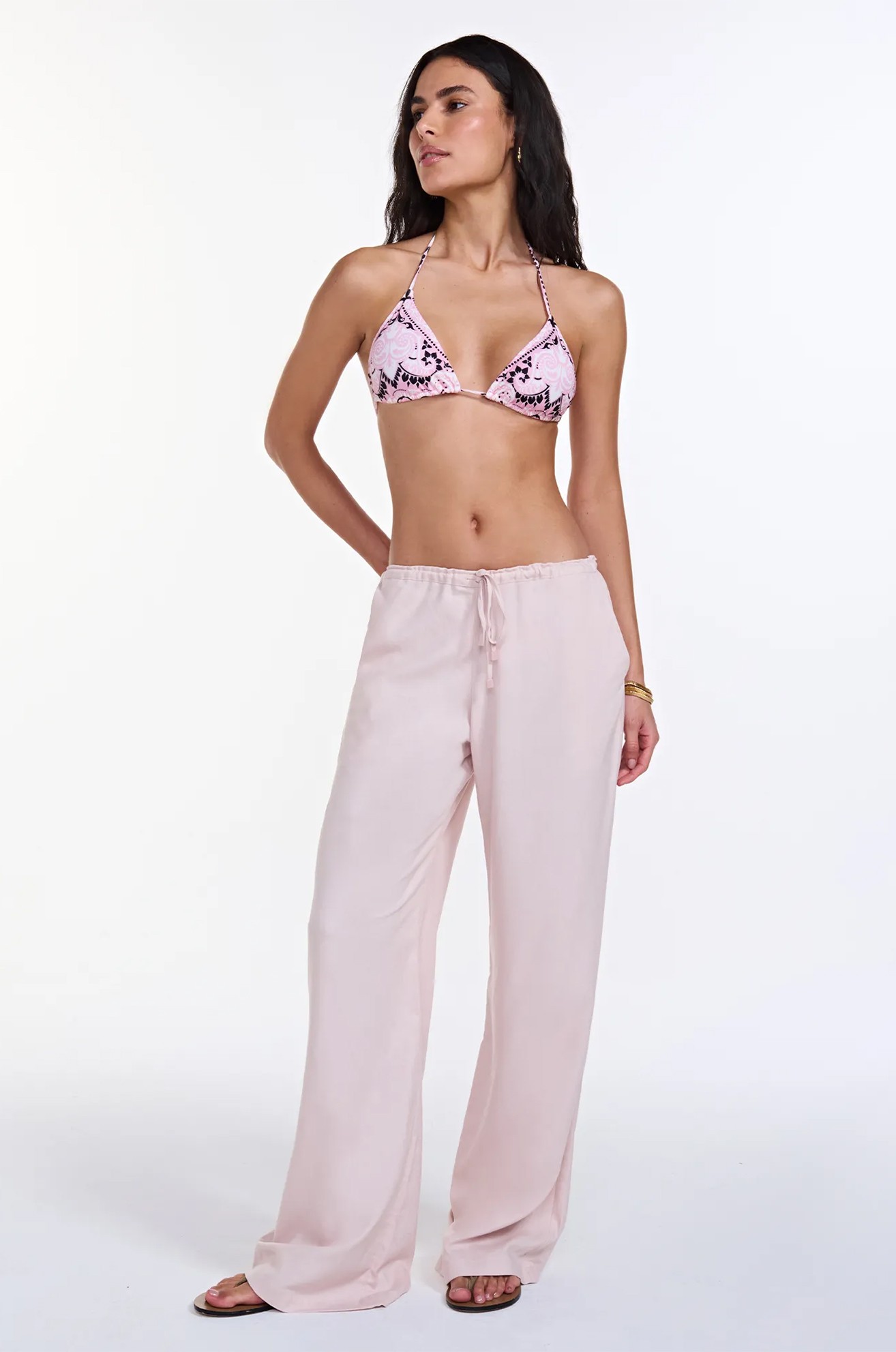 Calça Sleep Rosa Claro