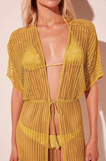 Capa Midi Girassol Croche hover