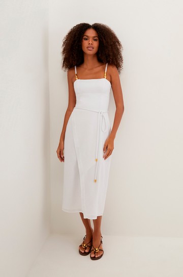 Vestido Midi Yumi White