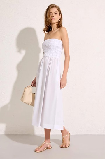 Vestido Lastex Branco