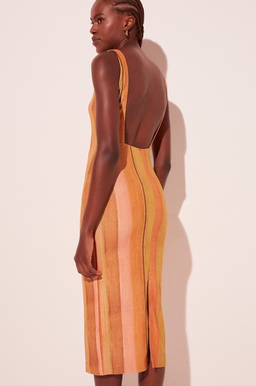 Vestido Midi Listra Pincelada hover