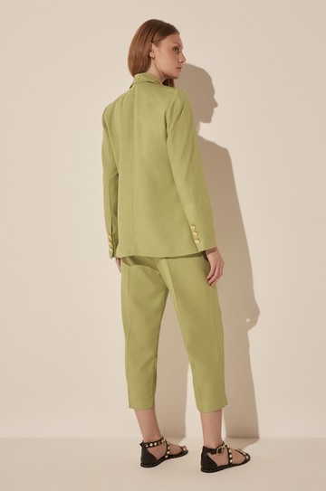 Blazer Regular Alfaiataria Folhas hover