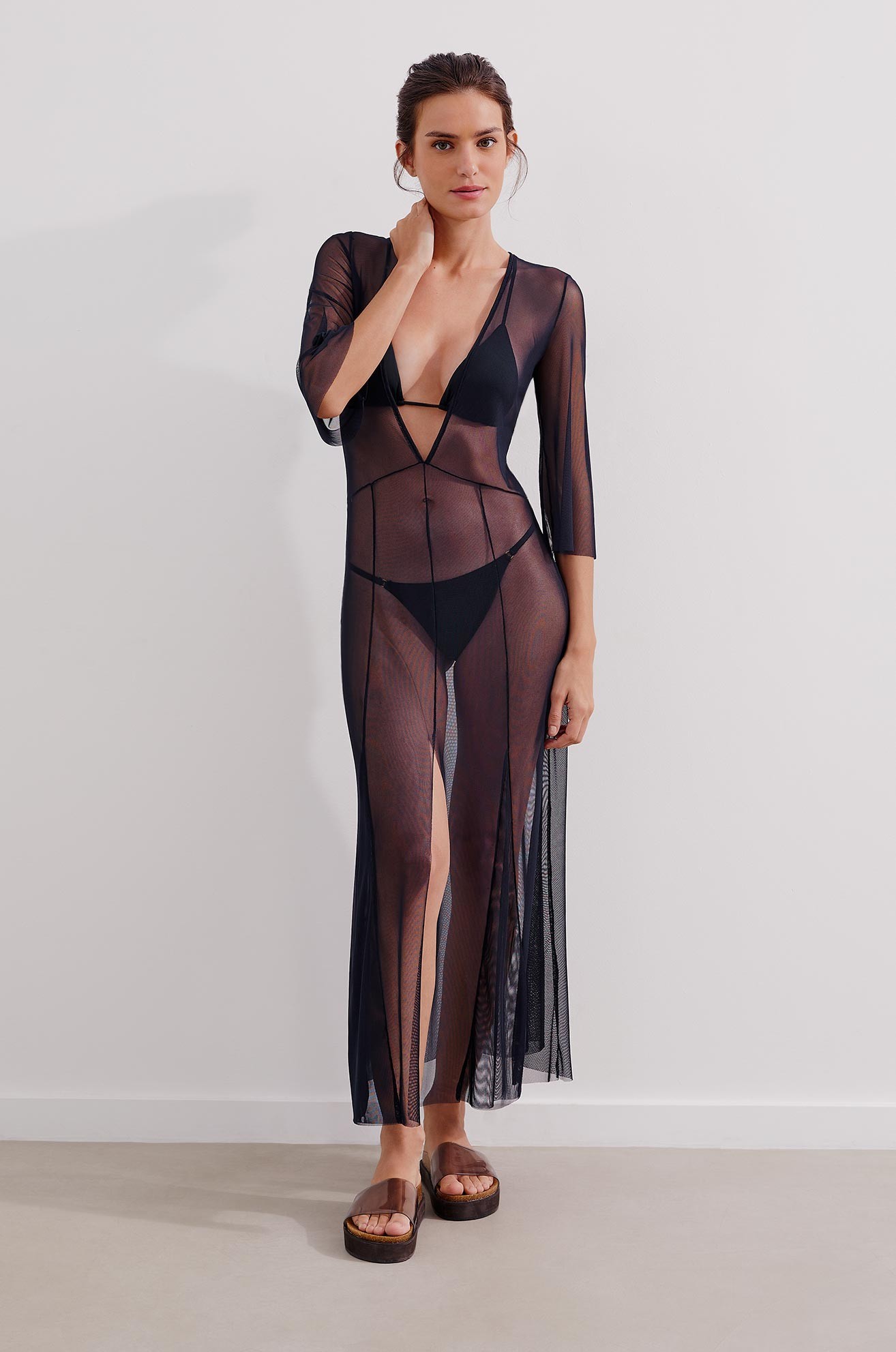 Saída Longa Karlie Indigo