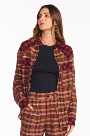 Jacket Wood Xadrez Stela