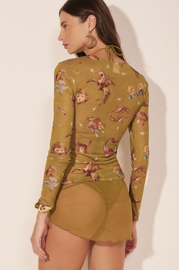 Blusa Manga Longa Zodiaco hover