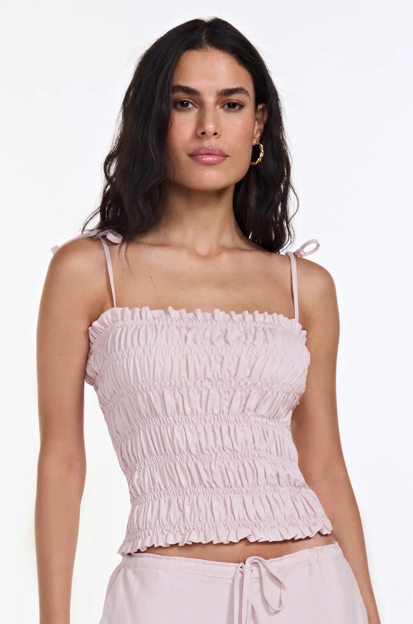 Blusa Bianca Rosa Claro