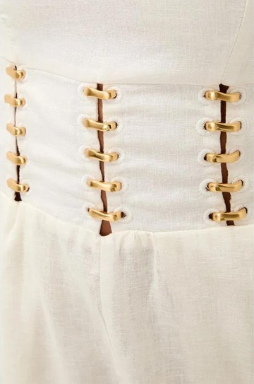 Vestido Midi Greta Off White hover