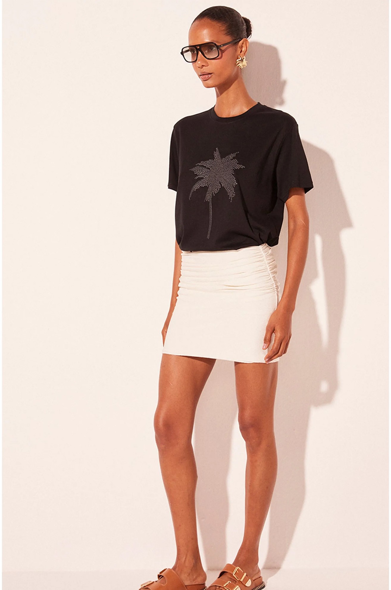 Camiseta Manga Curta Cocais Preto