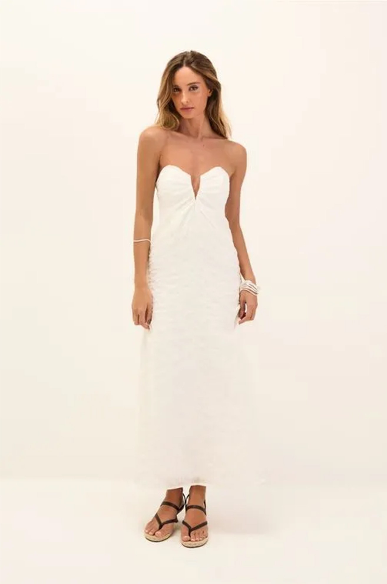 Vestido Longo Zhen Off White