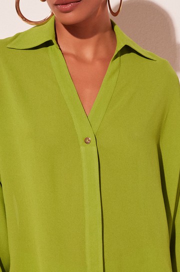 Camisa Manga Longa Relva Folhagem hover