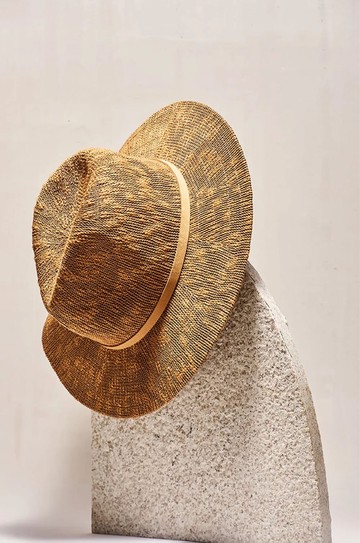 Chapéu Trama Tricot Caramelo